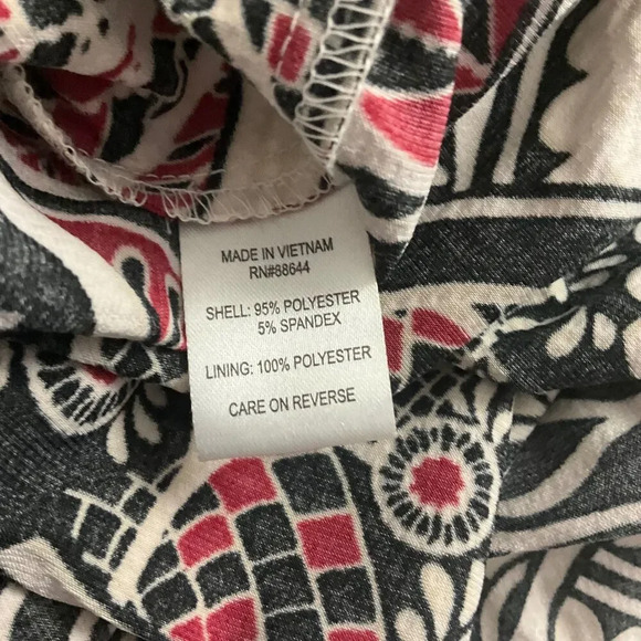 Bell Sleeve Embroidered Midi Dress Size 6 - Picture 7 of 8